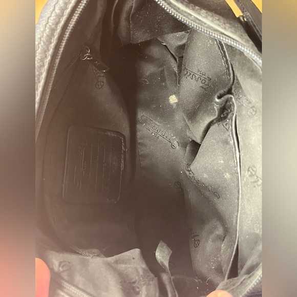 Vintage Fossil Black Leather 1954 Shoulder Bag - Picture 13 of 14